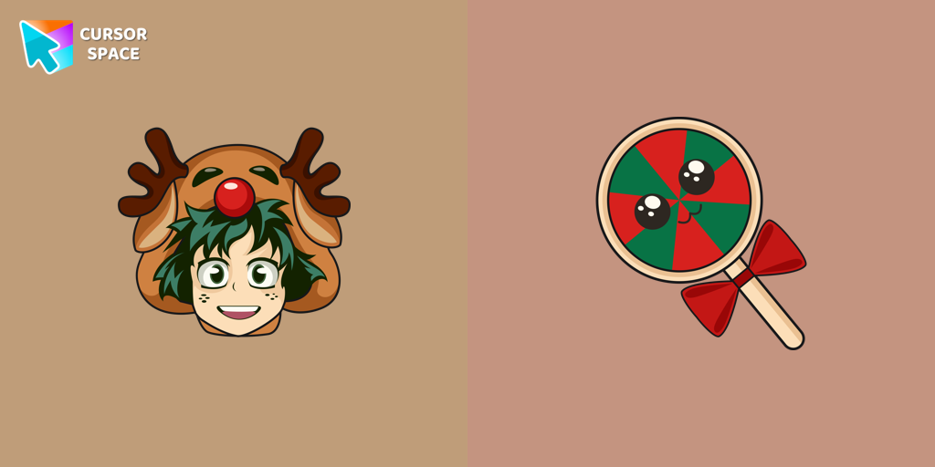 Christmas Izuku Midoriya Cursor