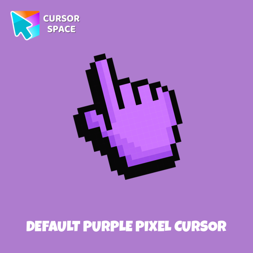 Default Purple Pixel cursor