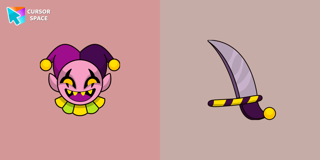 Deltarune Jevil cursor