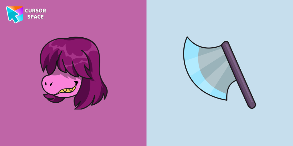 Deltarune Susie cursor