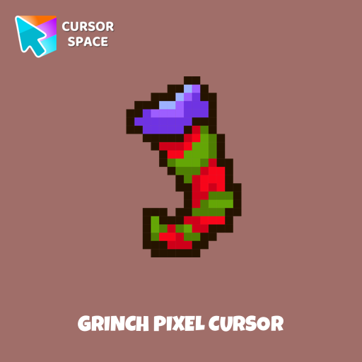 Grinch Pixel cursor