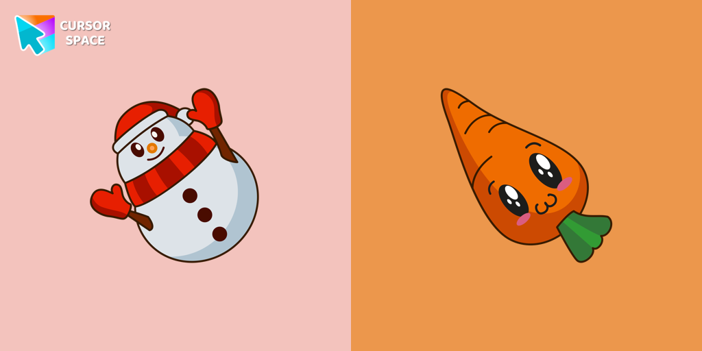 Happy Snowman Cursor