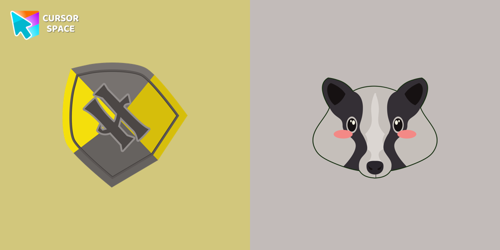 Hufflepuff Crest Cursor