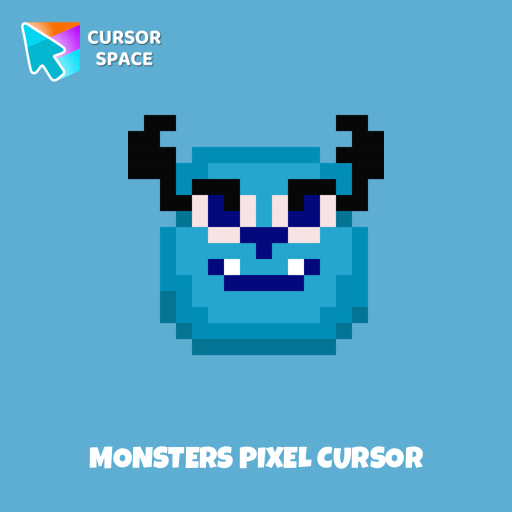 Monsters Pixel cursor