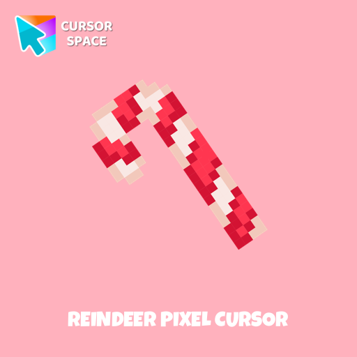 Reindeer Pixel cursor
