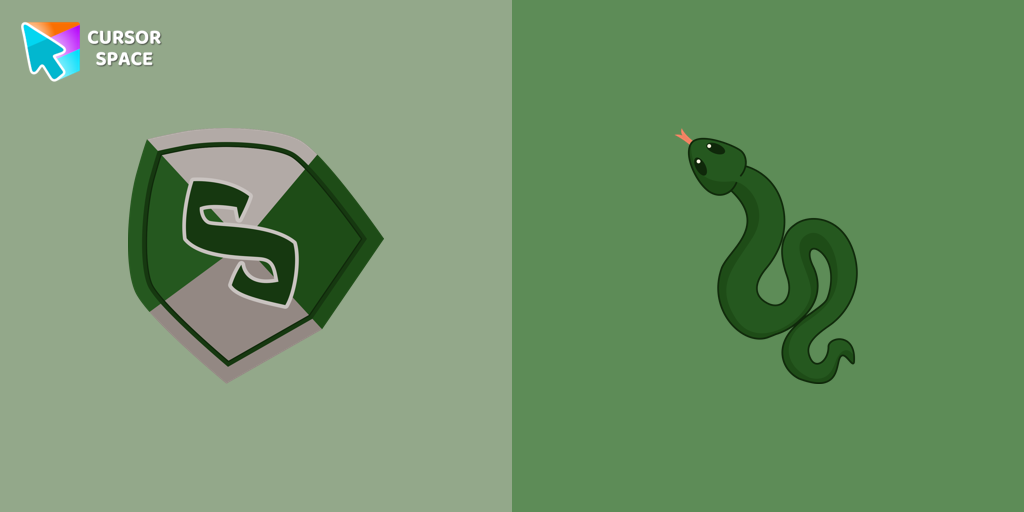 Slytherin Crest Cursor