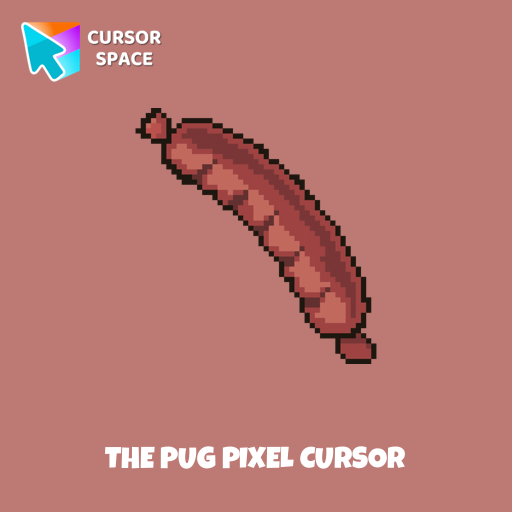 The Pug Pixel cursor
